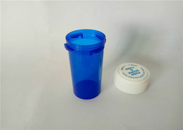 Китай Водостойкие реверзибельные пробирки крышки, голубые пластиковые бутылки рецепта 16ДР поставщик