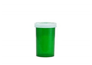 Китай Просвечивающий материал медицинской ранга безопасности контейнеров доказательства ребенка зеленого цвета 20ДР пластиковый поставщик