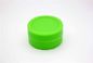 Подгонянные контейнеры силикона качества еды зеленого цвета логотипа безвкусные для обломка/косметики поставщик