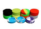 смешанные контейнеры силикона качества еды цвета 5мл, анти- контейнеры лиманды силикона пыли поставщик